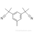 3,5-bis (2-cyanoprop-2-yl) toluène CAS 120511-72-0